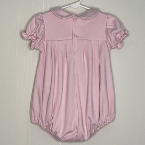 Remember Nguyen Baby Sen Pastel Pink Sheep Bubble Romper Size 9M - Picture 5 of 10